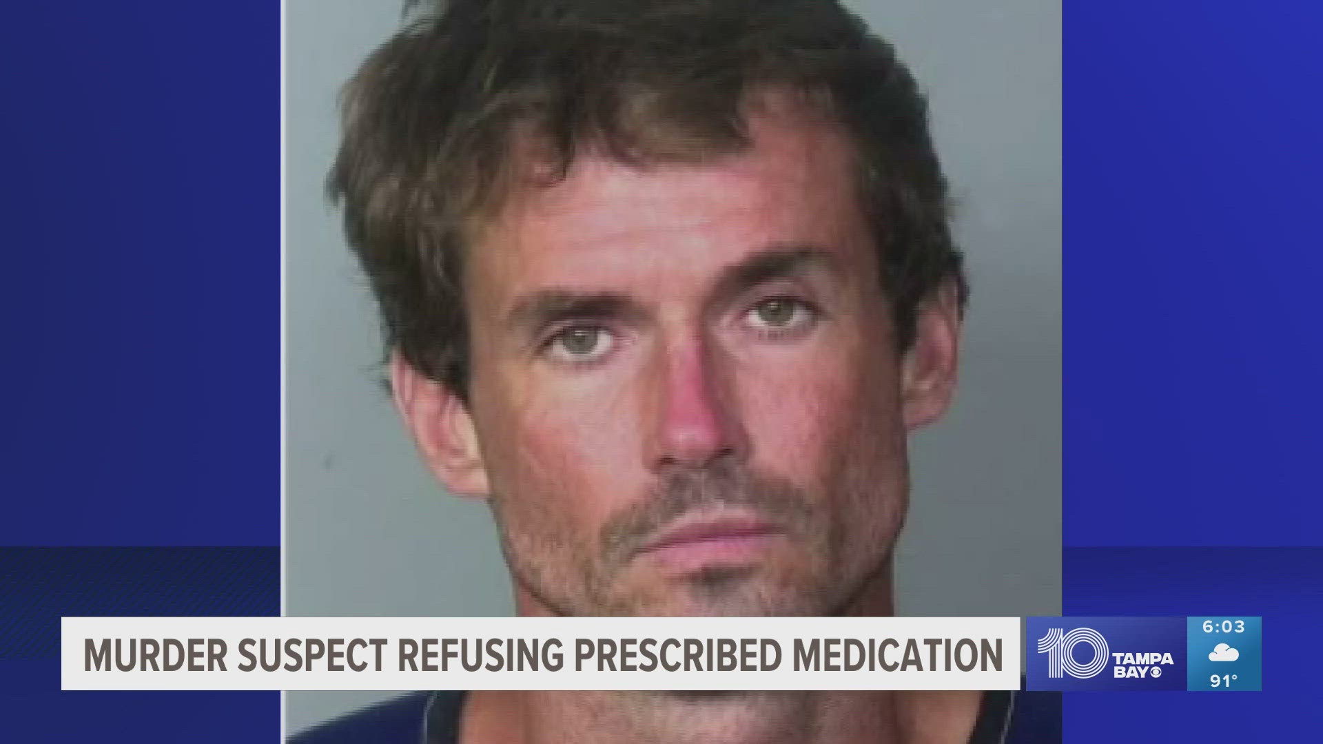 Thomas Matejcek has been ordered to take medications to stay competent after investigators say he killed his mom and her boyfriend.