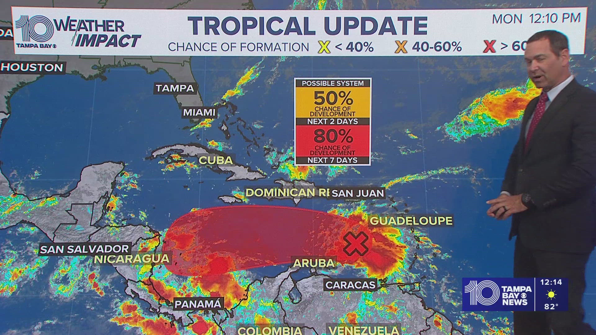 Tracking the Tropics: Invest 98-L could become a tropical depression ...
