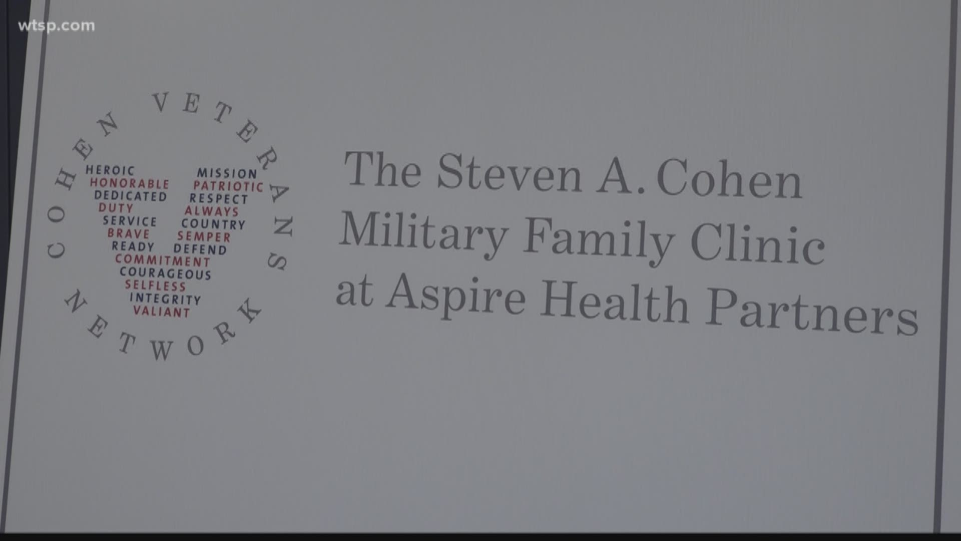 The Steven A. Cohen Military Family Clinic at Aspire Health Partners is breaking down barriers to Give veterans the help they need.