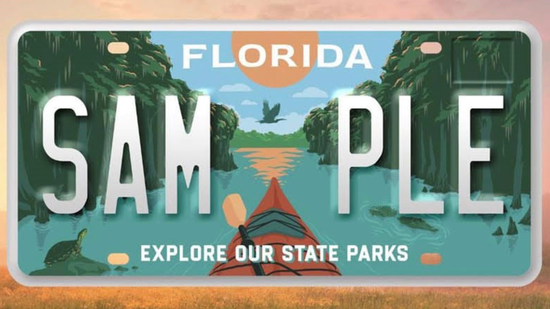 Florida State Parks specialty license plate now available