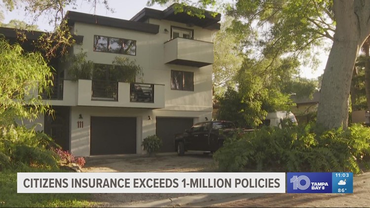 Citizens Property Insurance has over one million policies for Florida homeowners; expert explains why that's not good