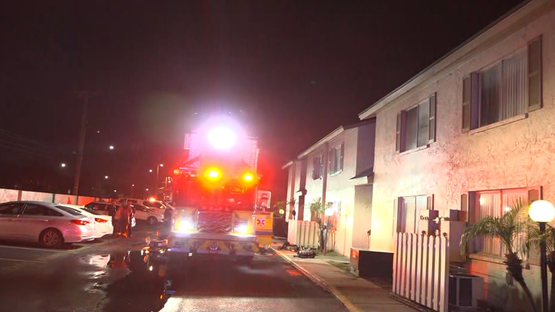 Fire breaks out at Tampa apartment complex - Vimarsana News