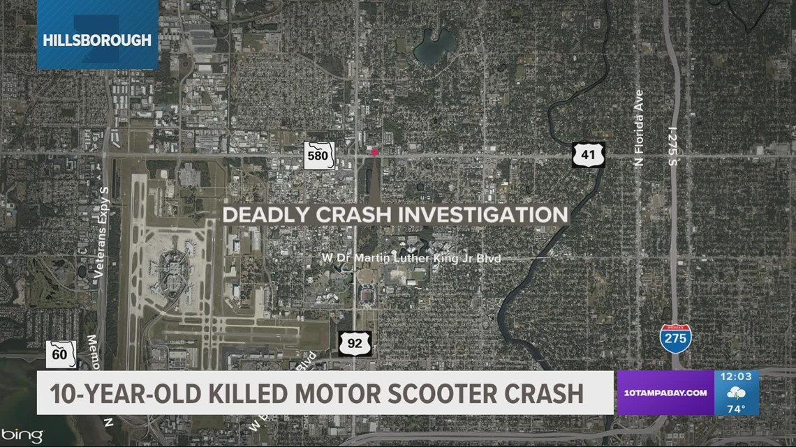 10-year-old Killed Motor Scooter Crash; Father Arrested For Dui 