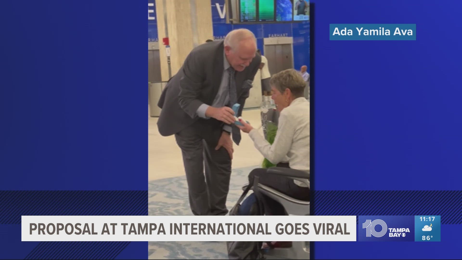 TPA has not yet said they will do anything special regarding their proposal at the airport.