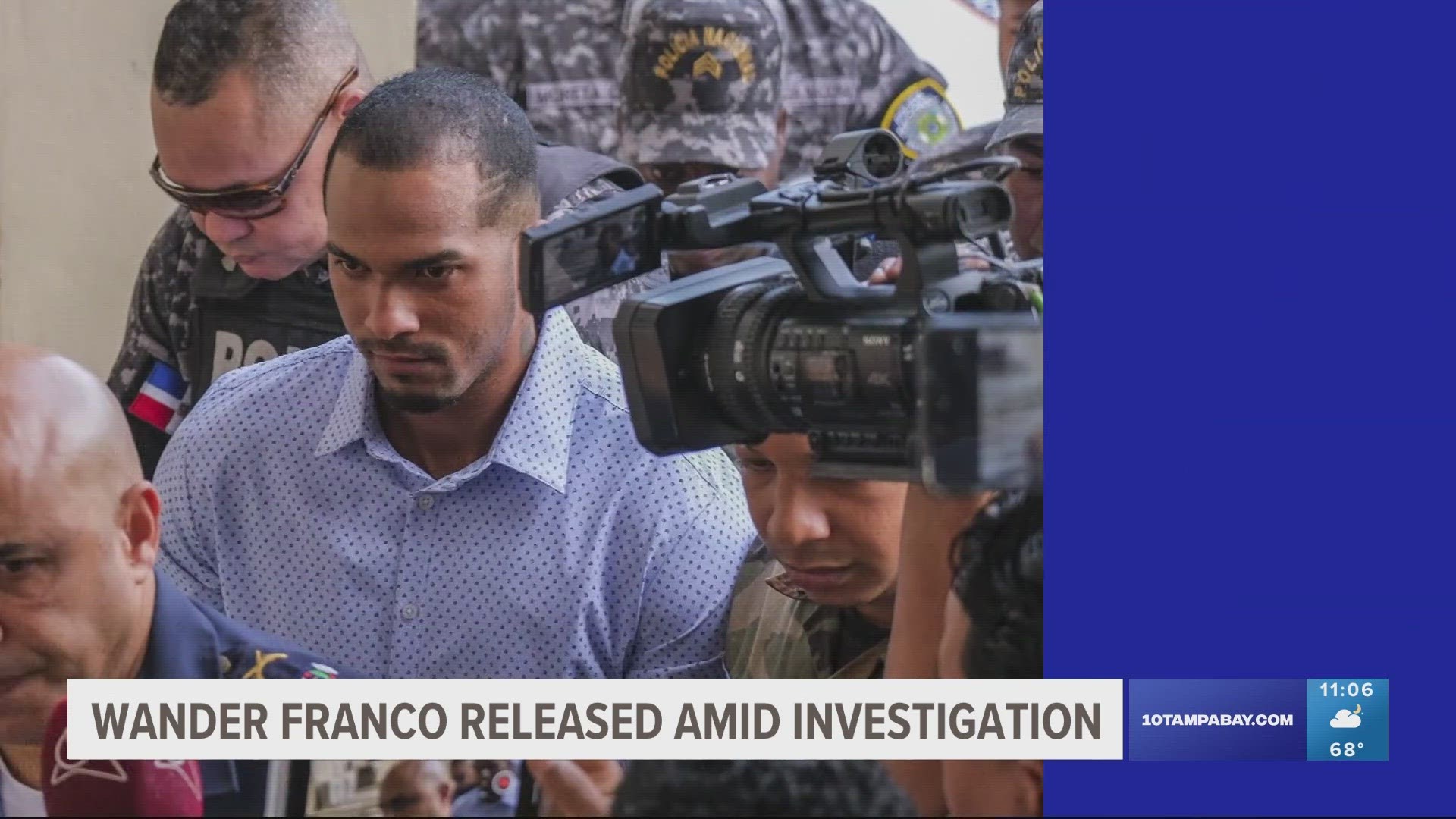A judge said Wander Franco is allowed to leave the Dominican Republic but must return once a month to meet with authorities.