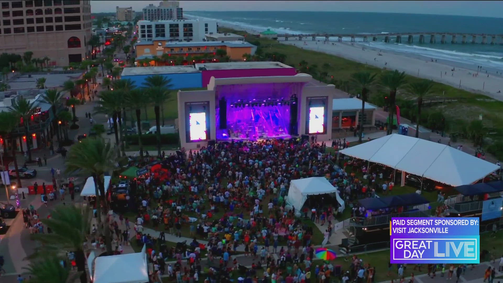 This story is sponsored by: Visit Jacksonville. Jacksonville has everything to offer for young and old, including a fun event called "Finfest."