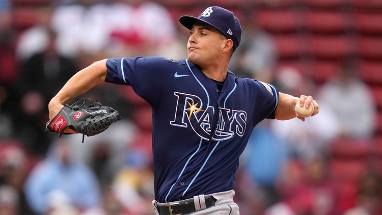 McClanahan earns MLB-leading 9th win, Rays beat Red Sox 4-1