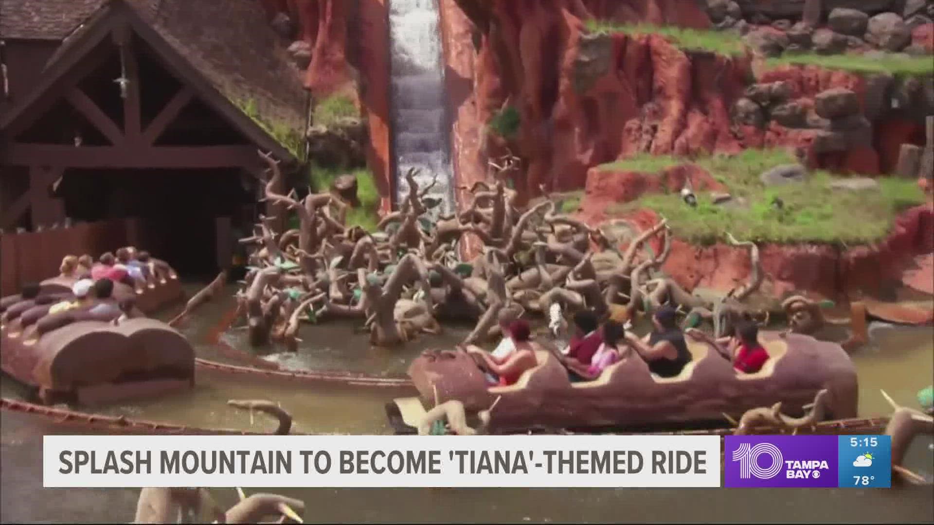 The ride will close on Jan. 23, 2023, for a "The Princess at the Frog"-inspired revamp.