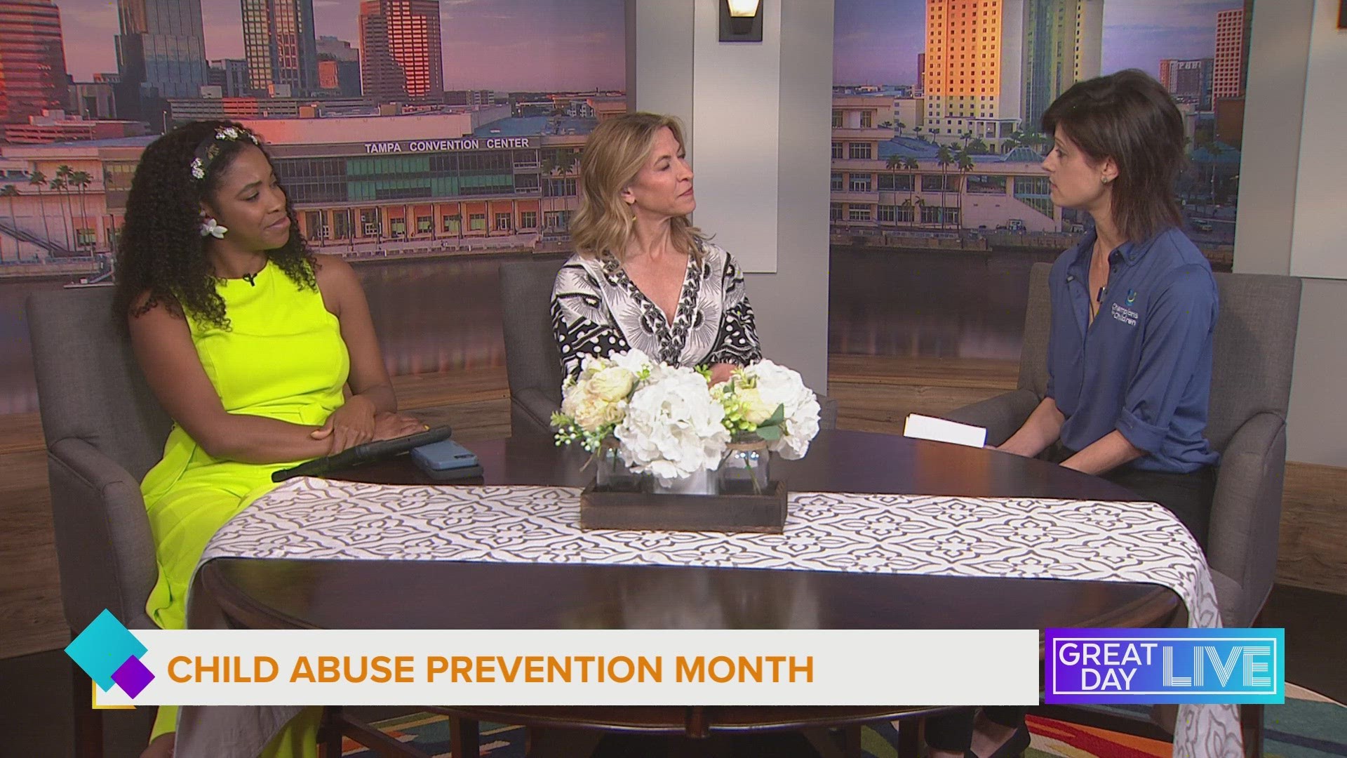 As part of Child Abuse Prevention Month, we talk to Brandy Gottlieb with Champions for Children about the agency’s services to help prevent child abuse in Tampa.