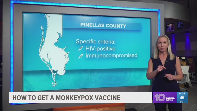 Here's how to get a monkeypox vaccine in each Tampa Bay area county
