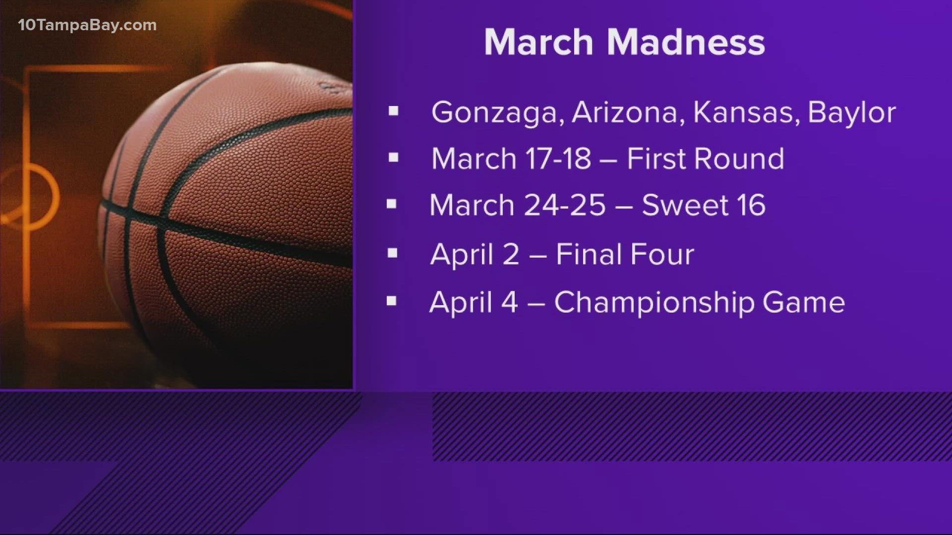 When does March Madness 2022 begin? wtsp