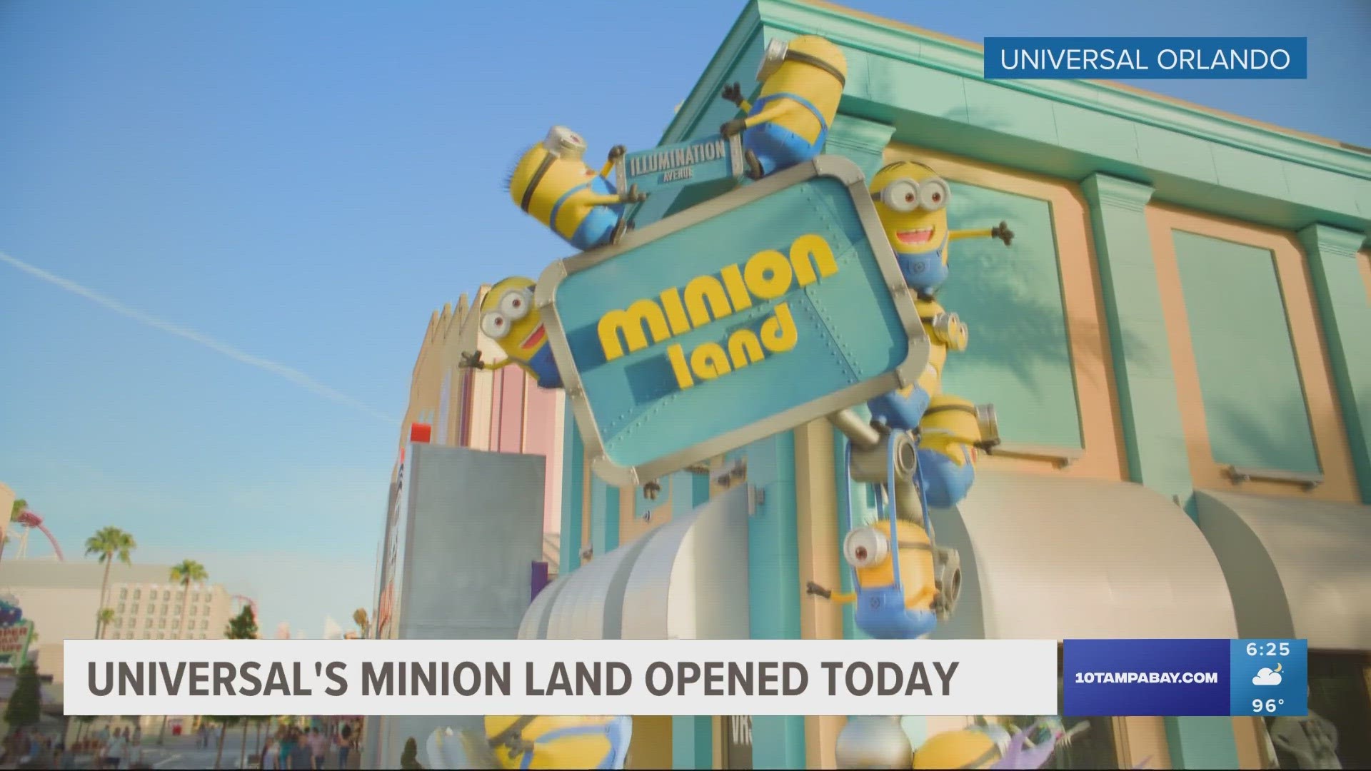 The new land expands the already popular Despicable Me Minion Mayhem attraction to give everyone in the family something to enjoy.