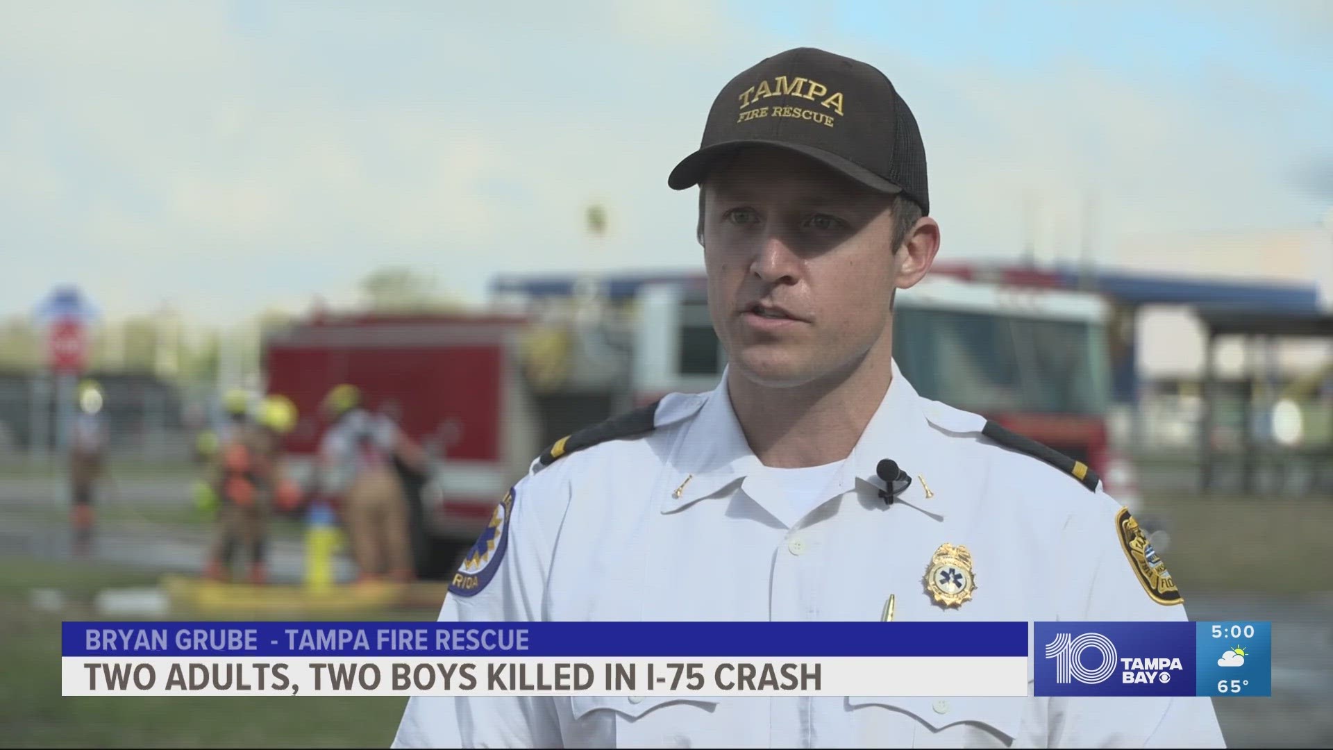 FHP says a father, mother, son and the boy's 14-year-old cousin were all killed in the crash.