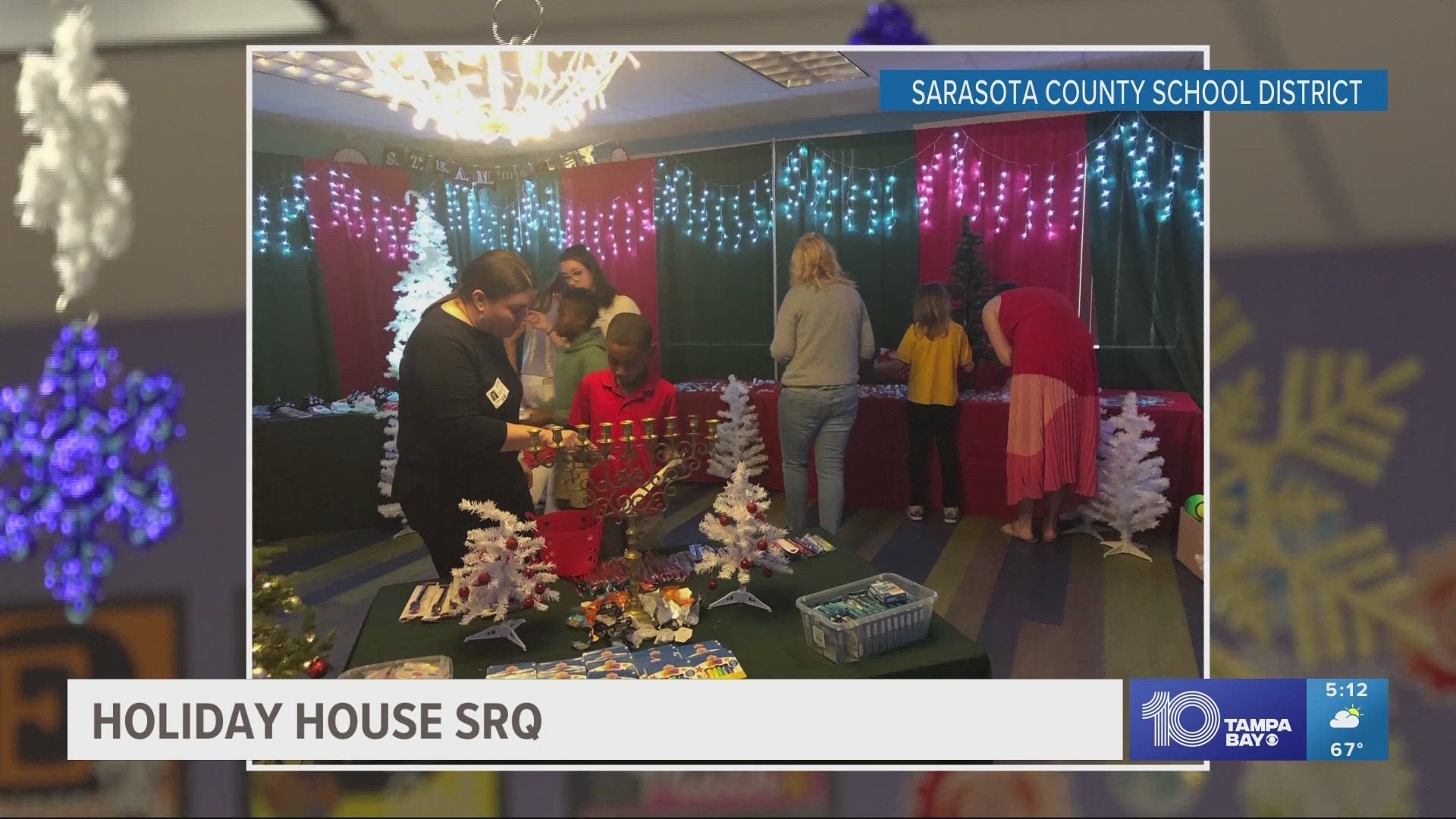 Organizers of Holiday House SRQ are accepting donations all year round to help expand the program to other schools each year.