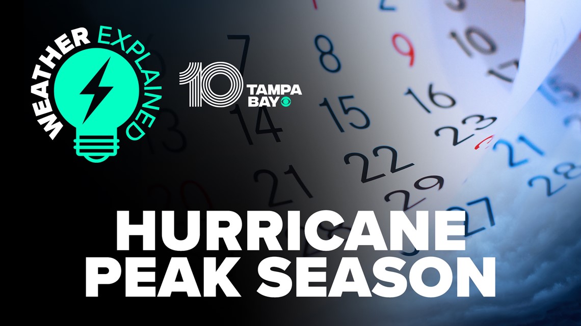 What time of year are hurricanes most common?