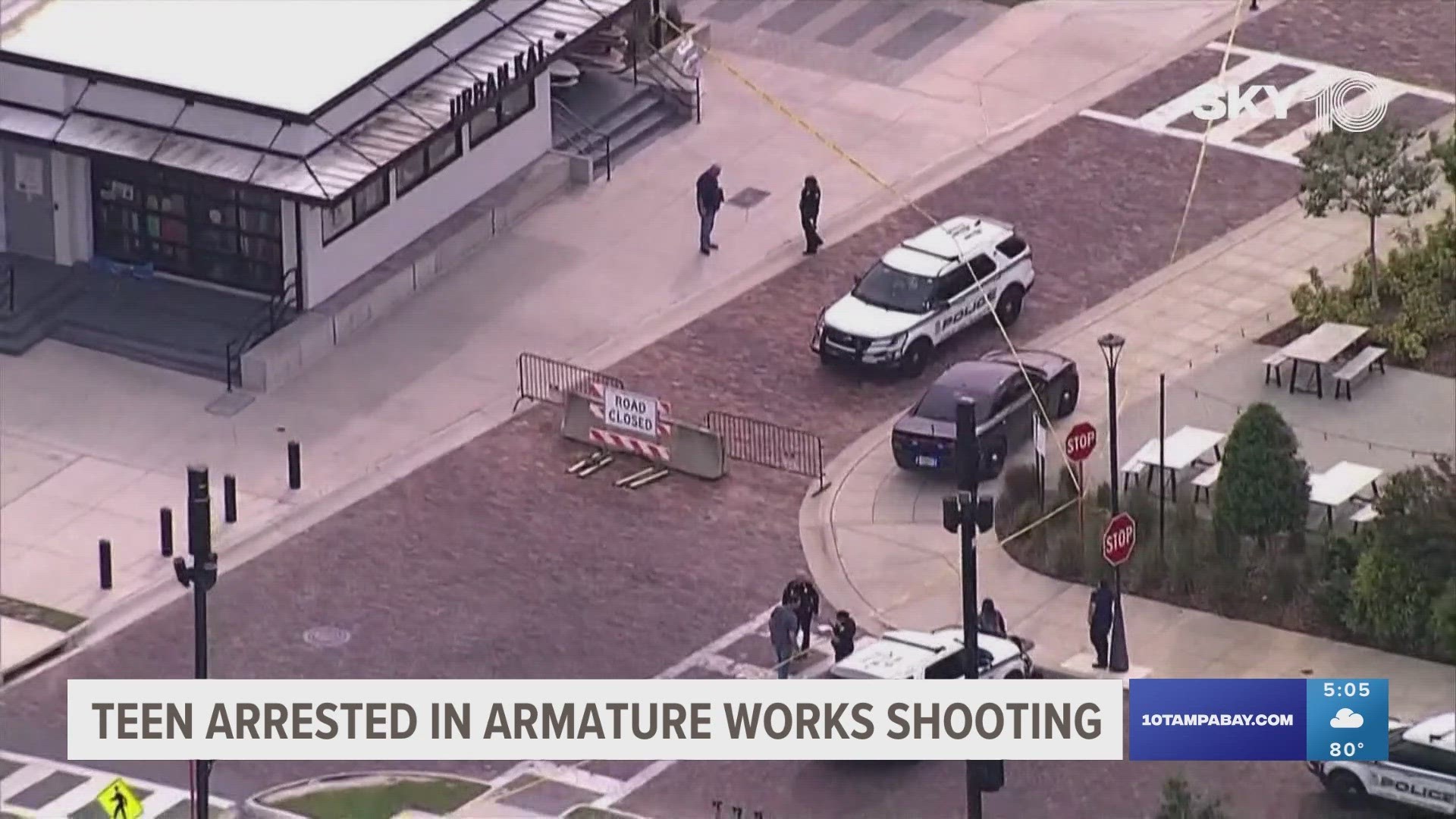 Three innocent bystanders were among the four shot on Tuesday near Armature Works in Tampa.