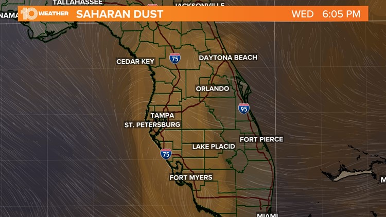 Another plume of Saharan dust brings haze to Tampa Bay skies