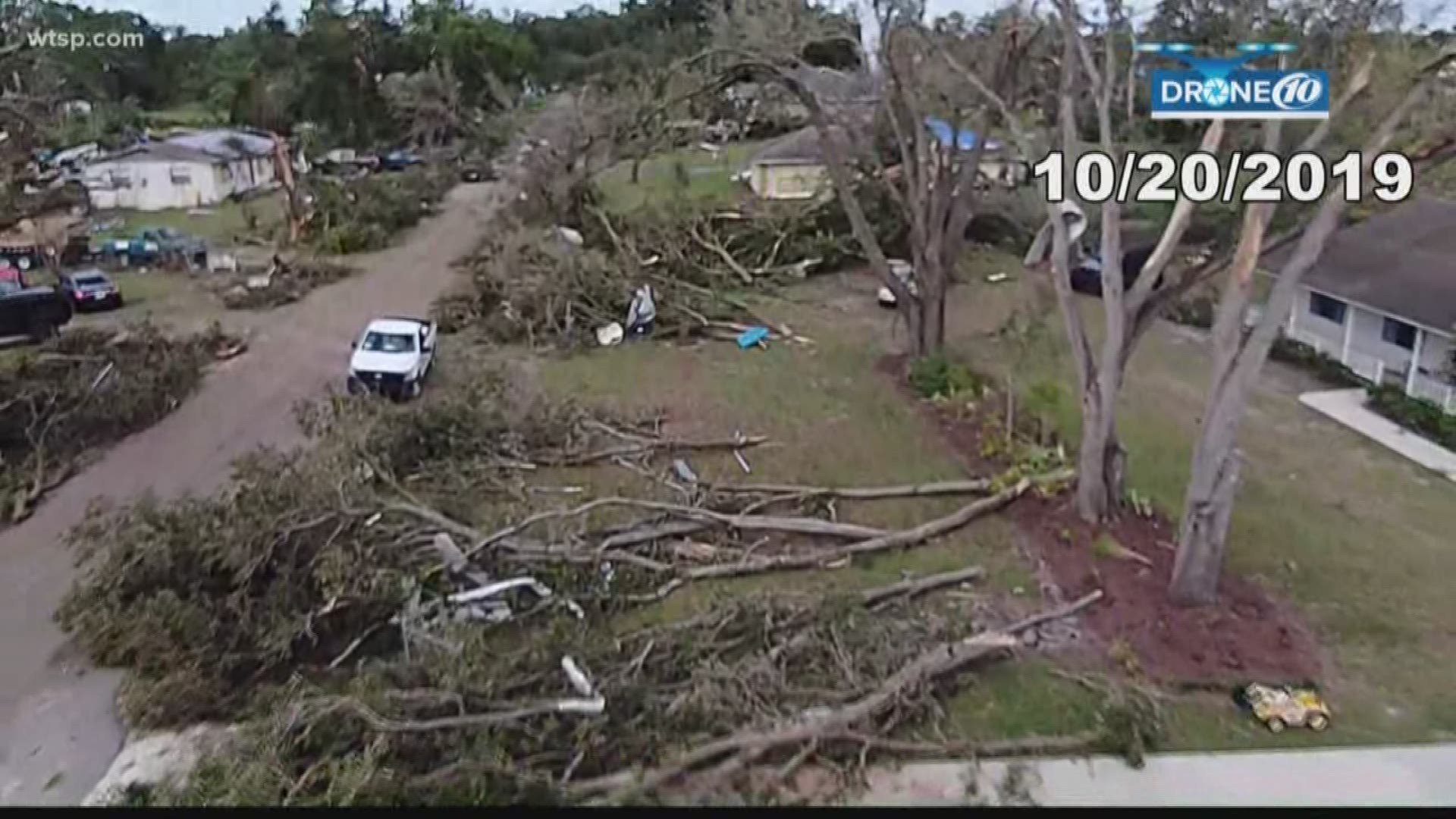 It's been three weeks since an EF-2 tornado touched down in Kathleen, Florida.