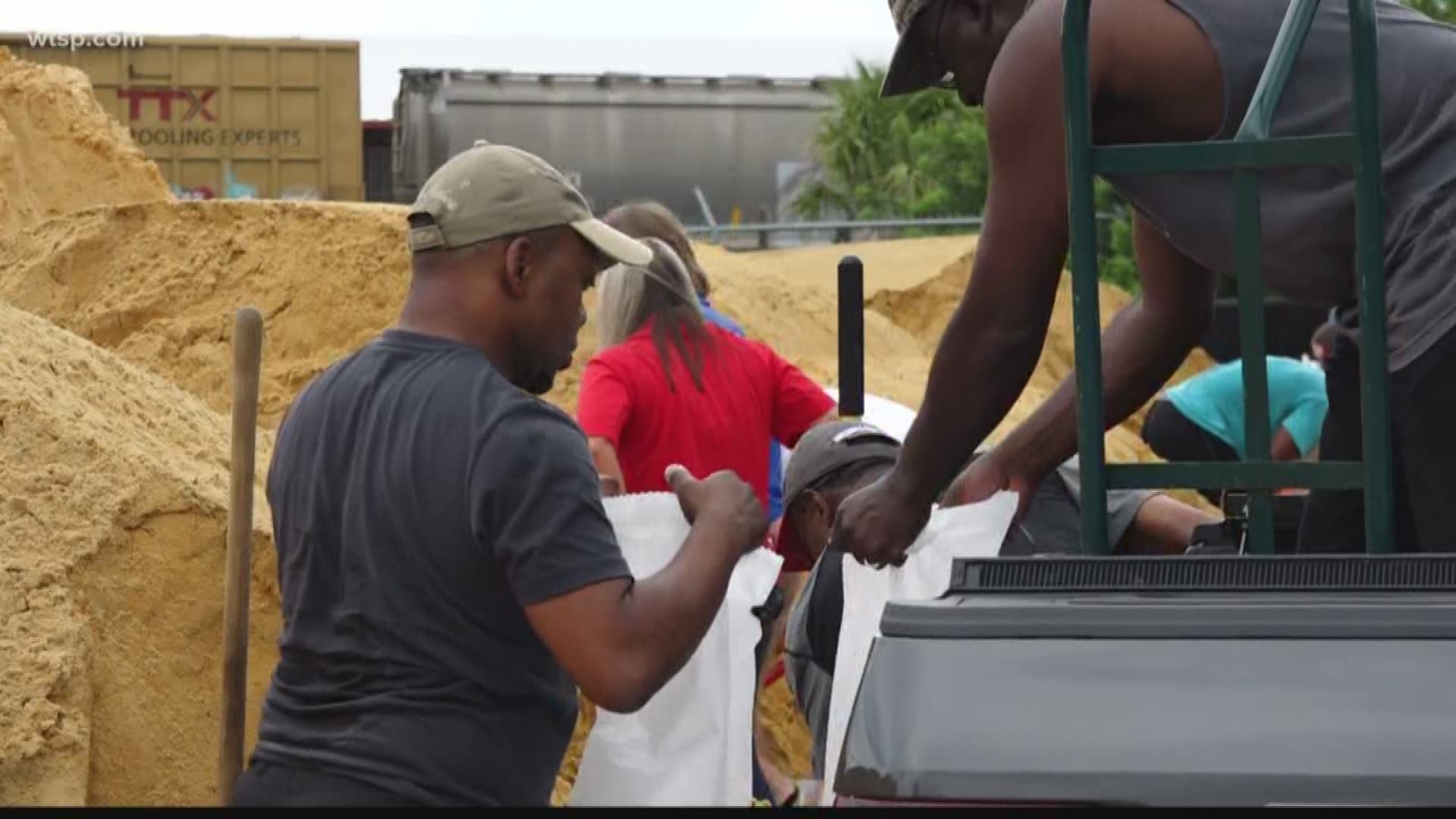 The Polk County community is preparing for Hurricane Dorian. People are filling their sandbags and getting their homes ready before the possible impacts hit their area.