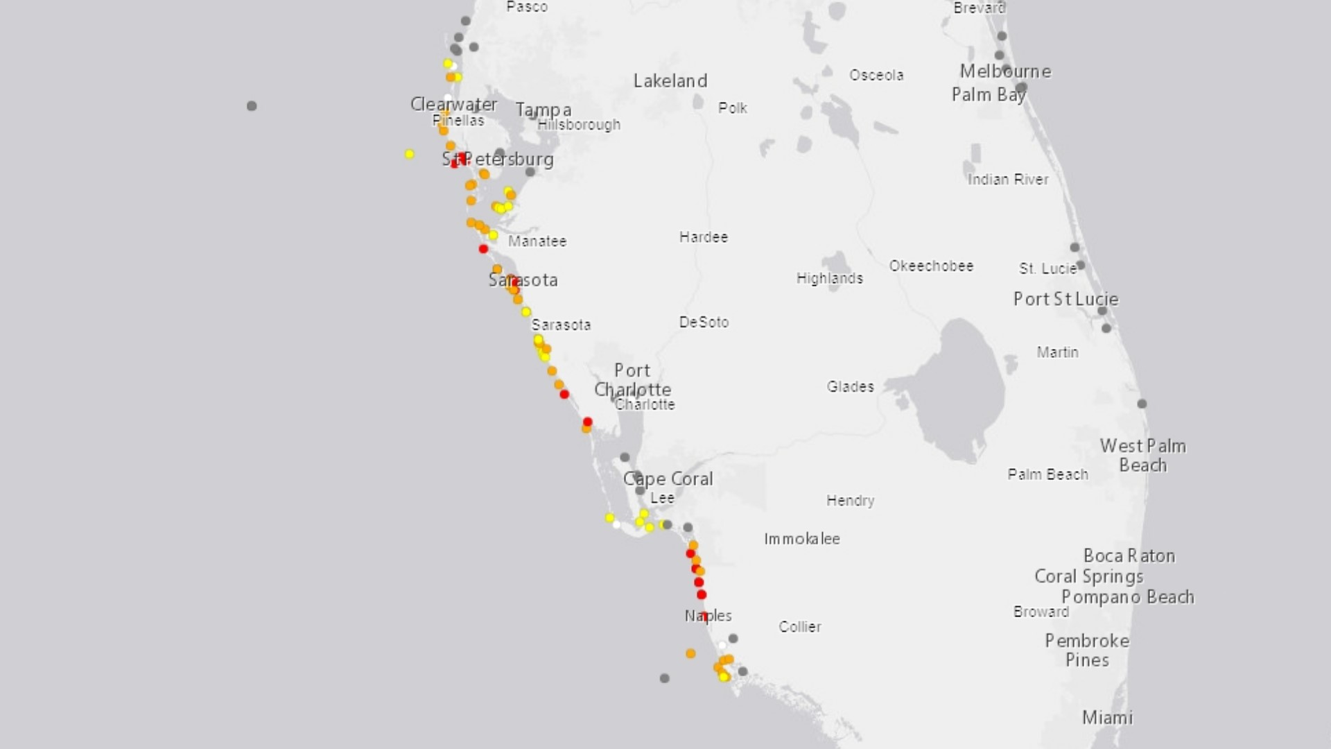 Red tide forecast What Florida experts are saying