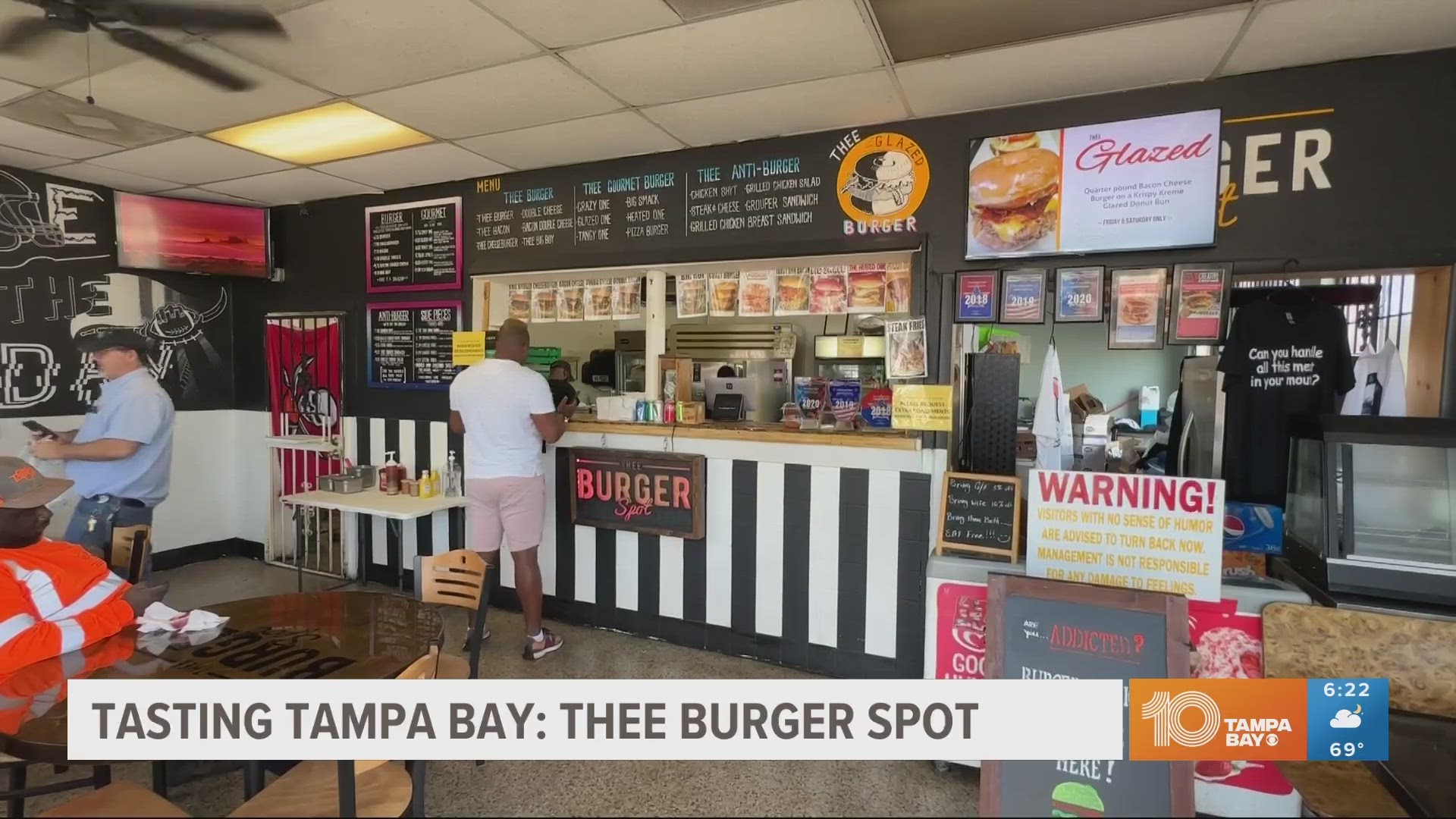 A Tampa restaurant where you can get great burgers at a reasonable price.