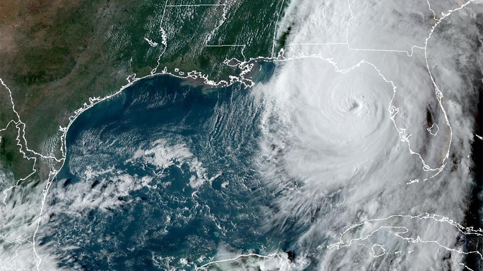 The International Space Station captured live views of Hurricane Helene in the Gulf of Mexico as seen from space on Thursday afternoon (9/26).