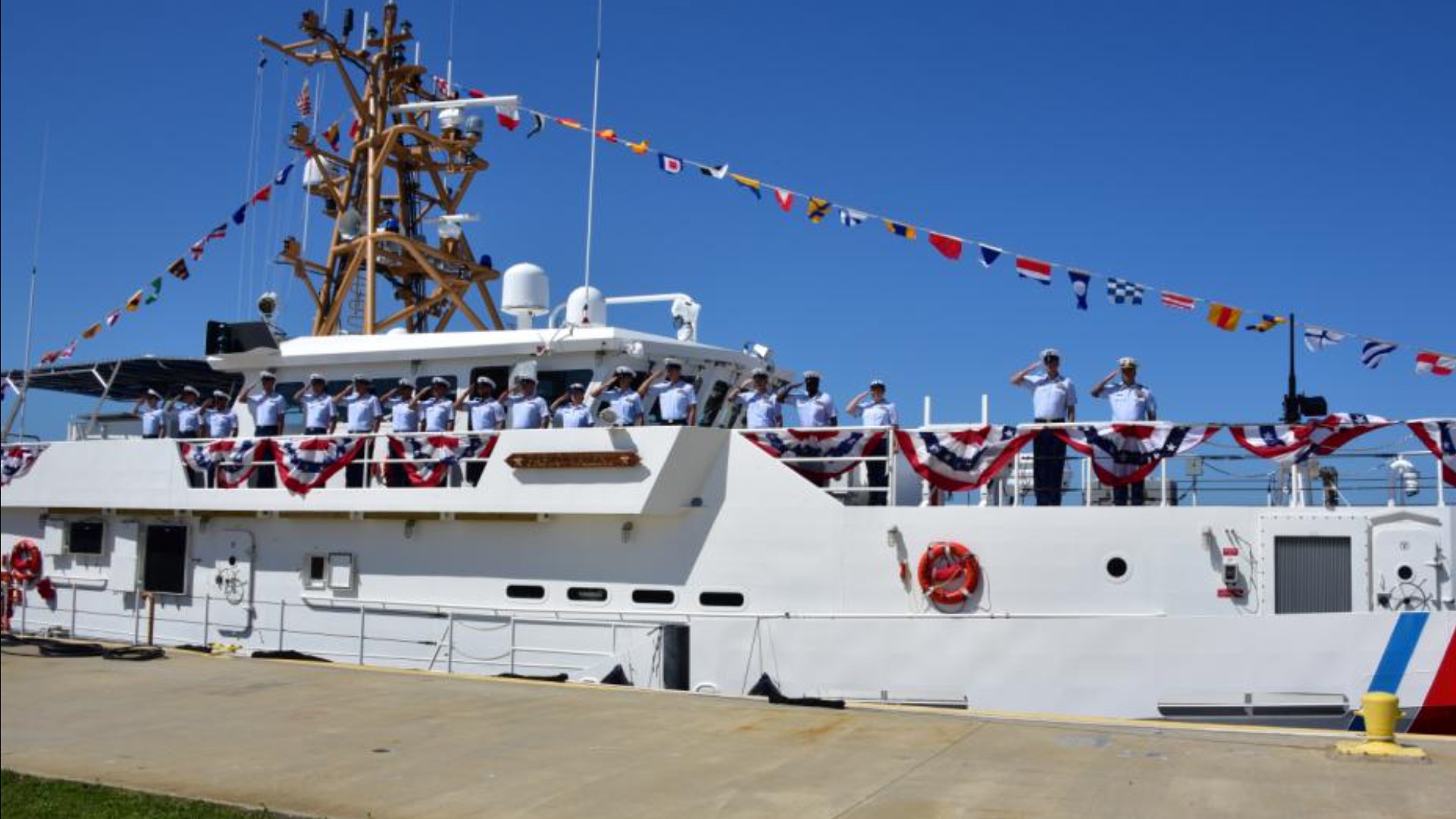 Cutter Pablo Valent commissioned by USCG Sector St. Pete