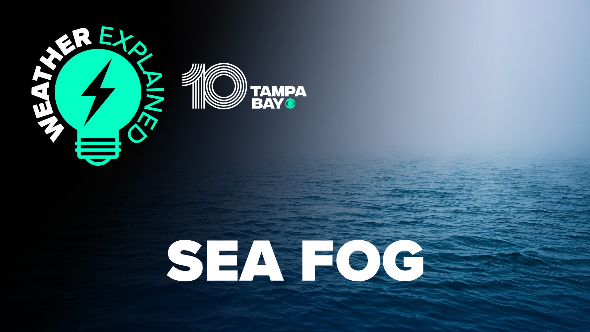 10 Tampa Bay meteorologist Grant Gilmore shows you how sea fog develops during the cooler months.