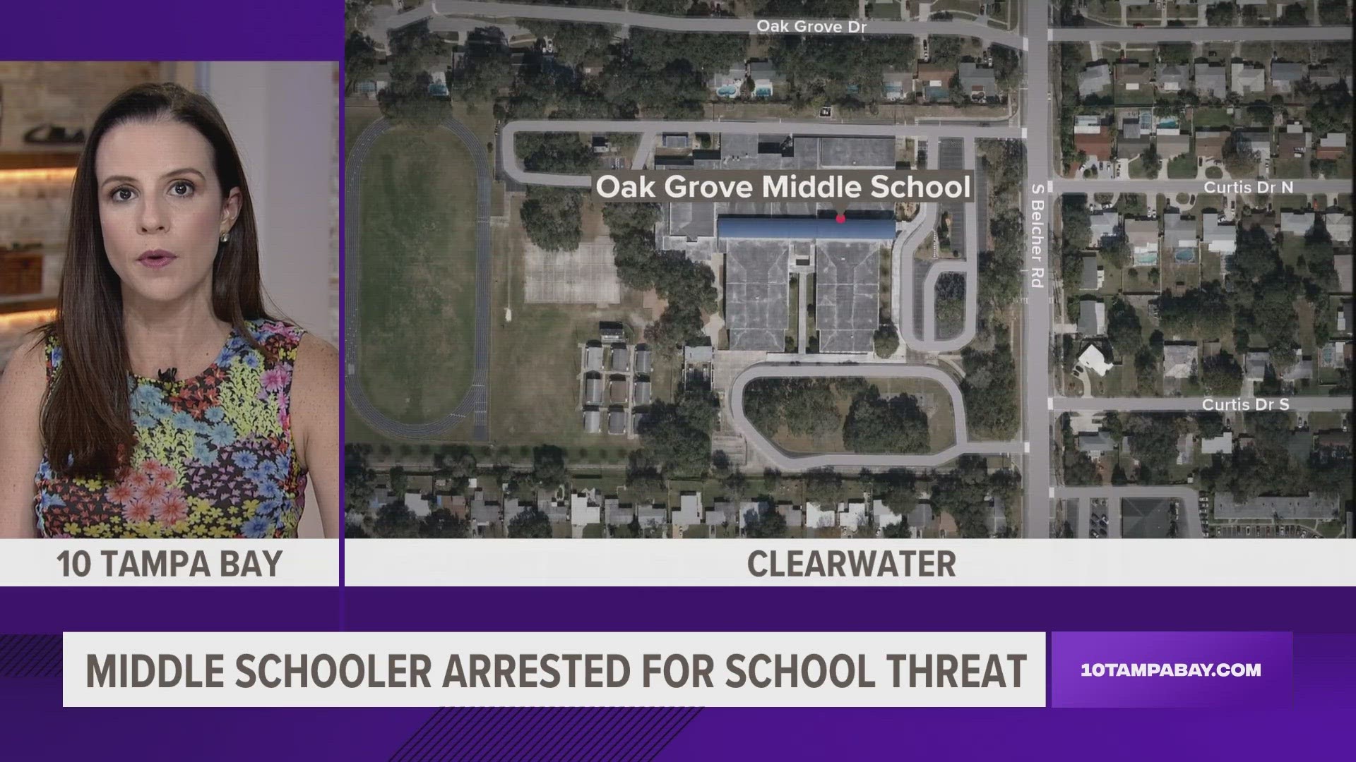 The Oak Grove Middle School student admitted to making the statement but claimed he was only joking, according to police.