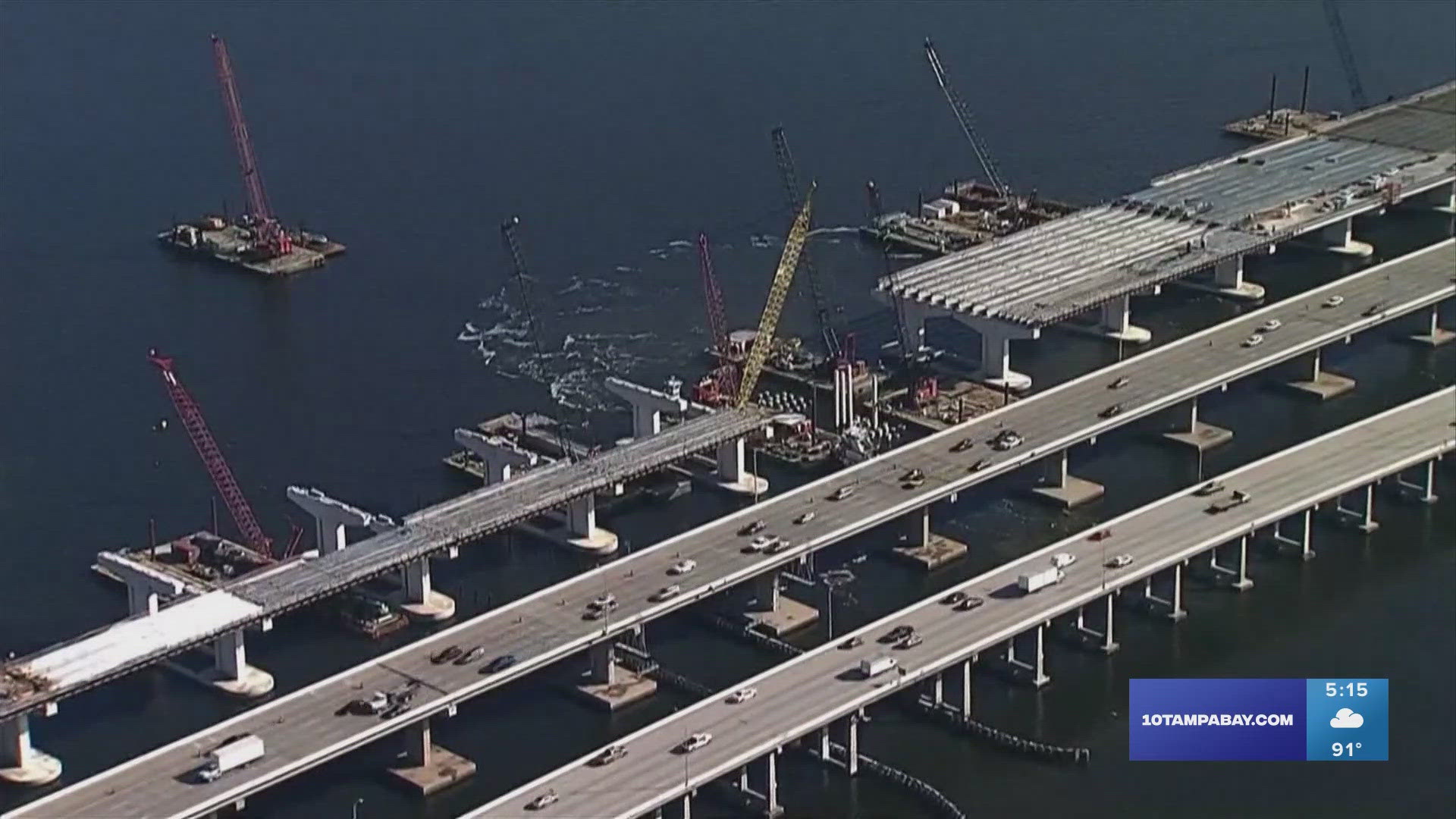 10 Tampa Bay takes an inside look at the $865 million FDOT project to rebuild Tampa Bay's busiest bridge.