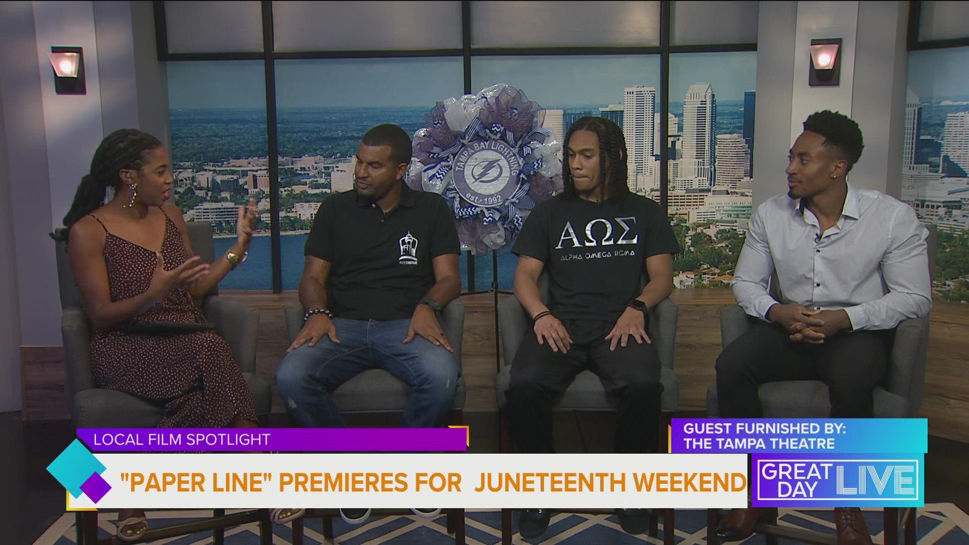 "Paper Line" Premieres for Juneteenth Weekend