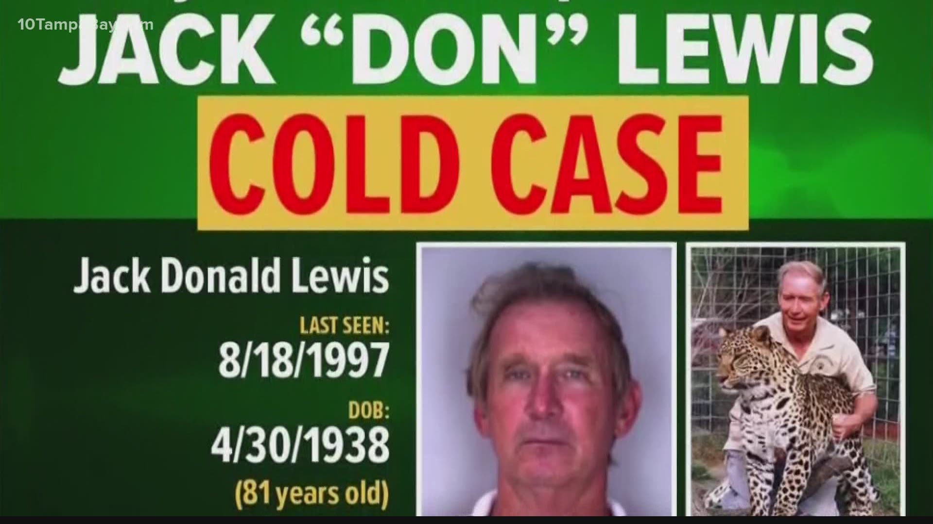 Jack "Don" Lewis' almost 23-year-old cold case resurfaced after the third episode looked into the disappearance of Big Cat Rescue CEO, Carole Baskin's ex-husband.