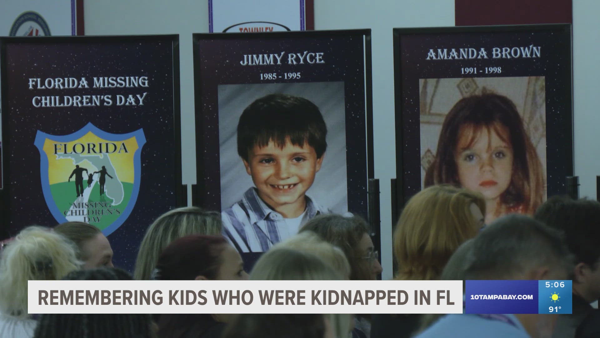 Monday, Sept. 9, is National Missing Children's Day.