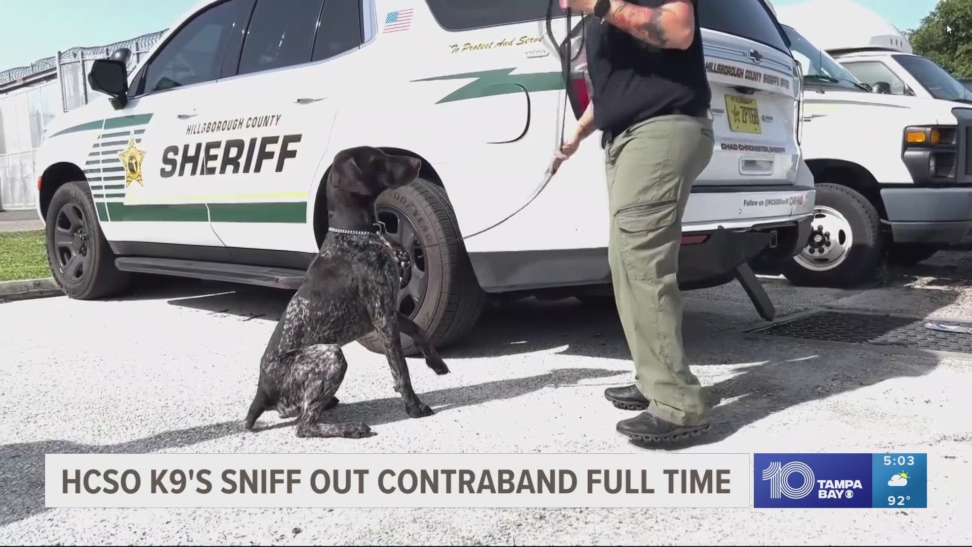 In addition to the enhanced K-9 sweeps, the sheriff announced the agency would be upgrading scanners at the jail and detention centers as well.