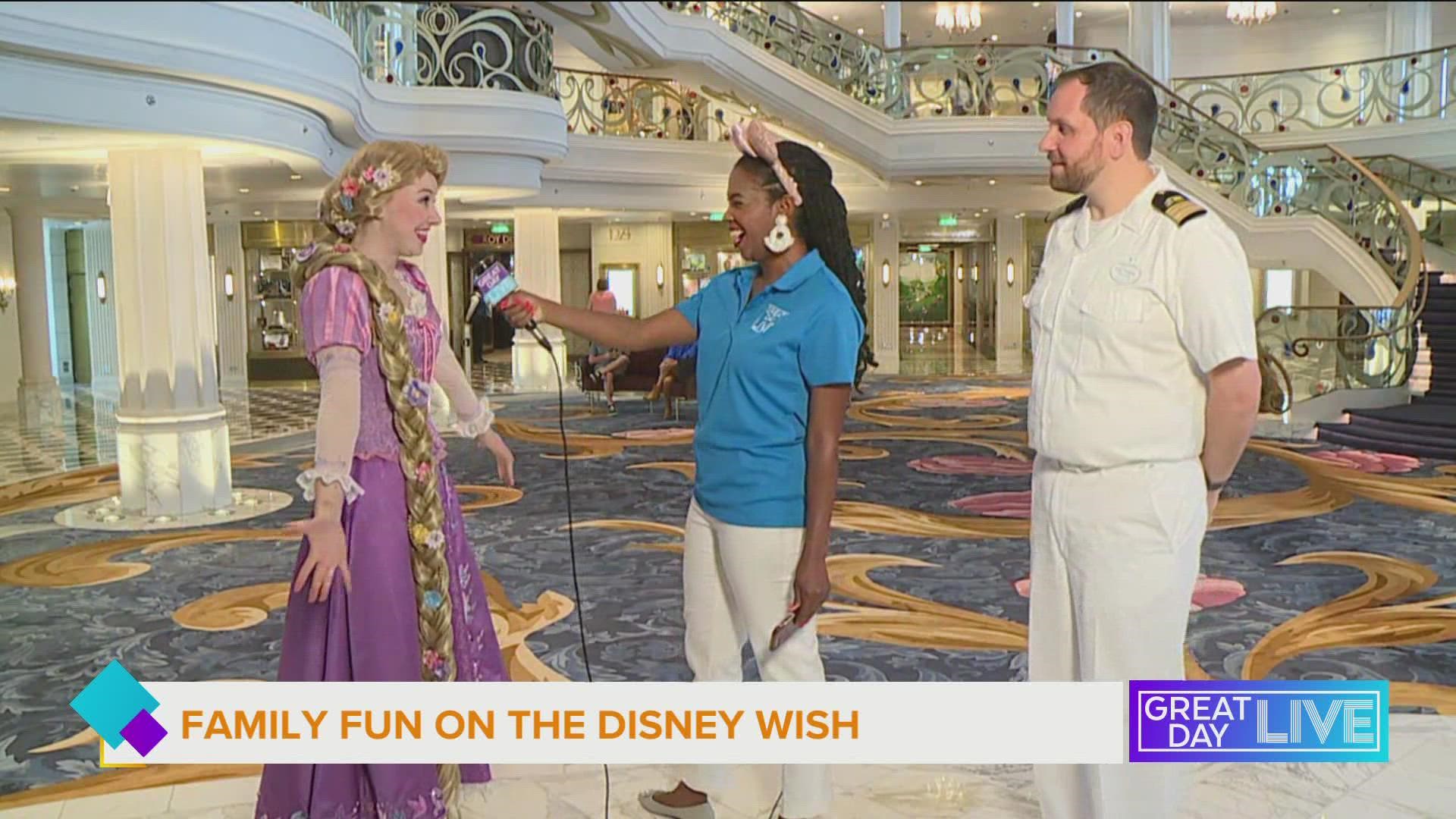 Disney Wish Sets Sail