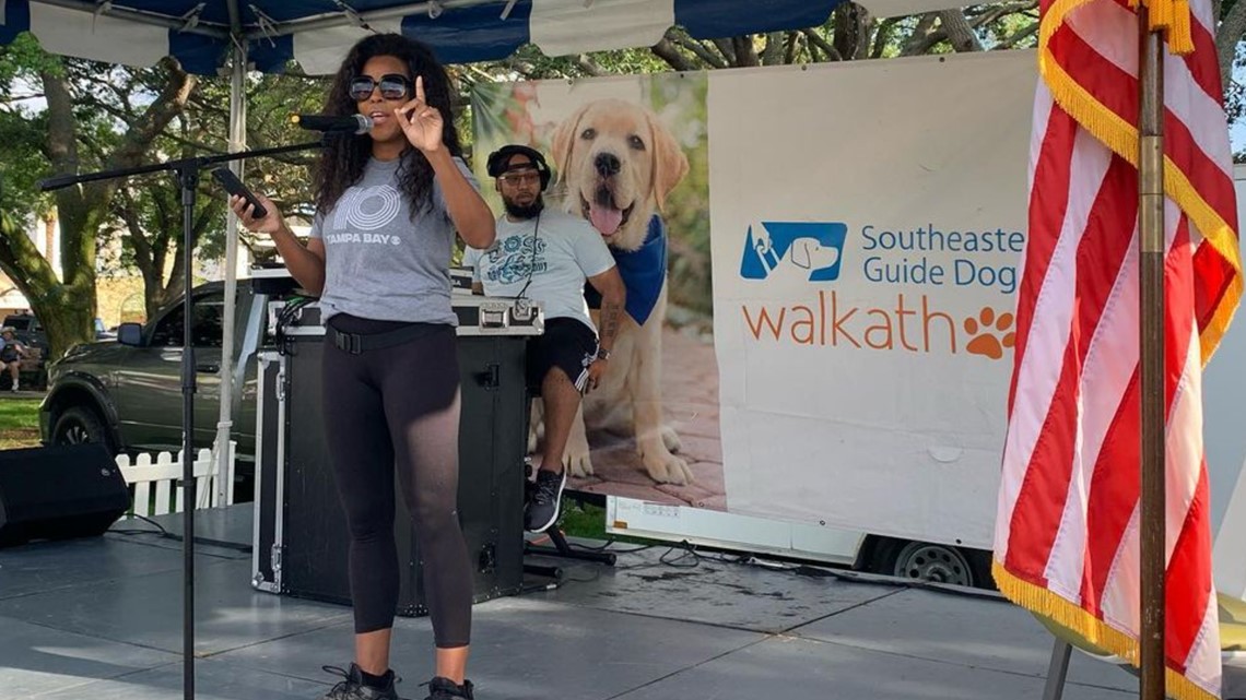 Carolina Leid hosts Southeastern Guide Dogs' St. Pete Walkathon