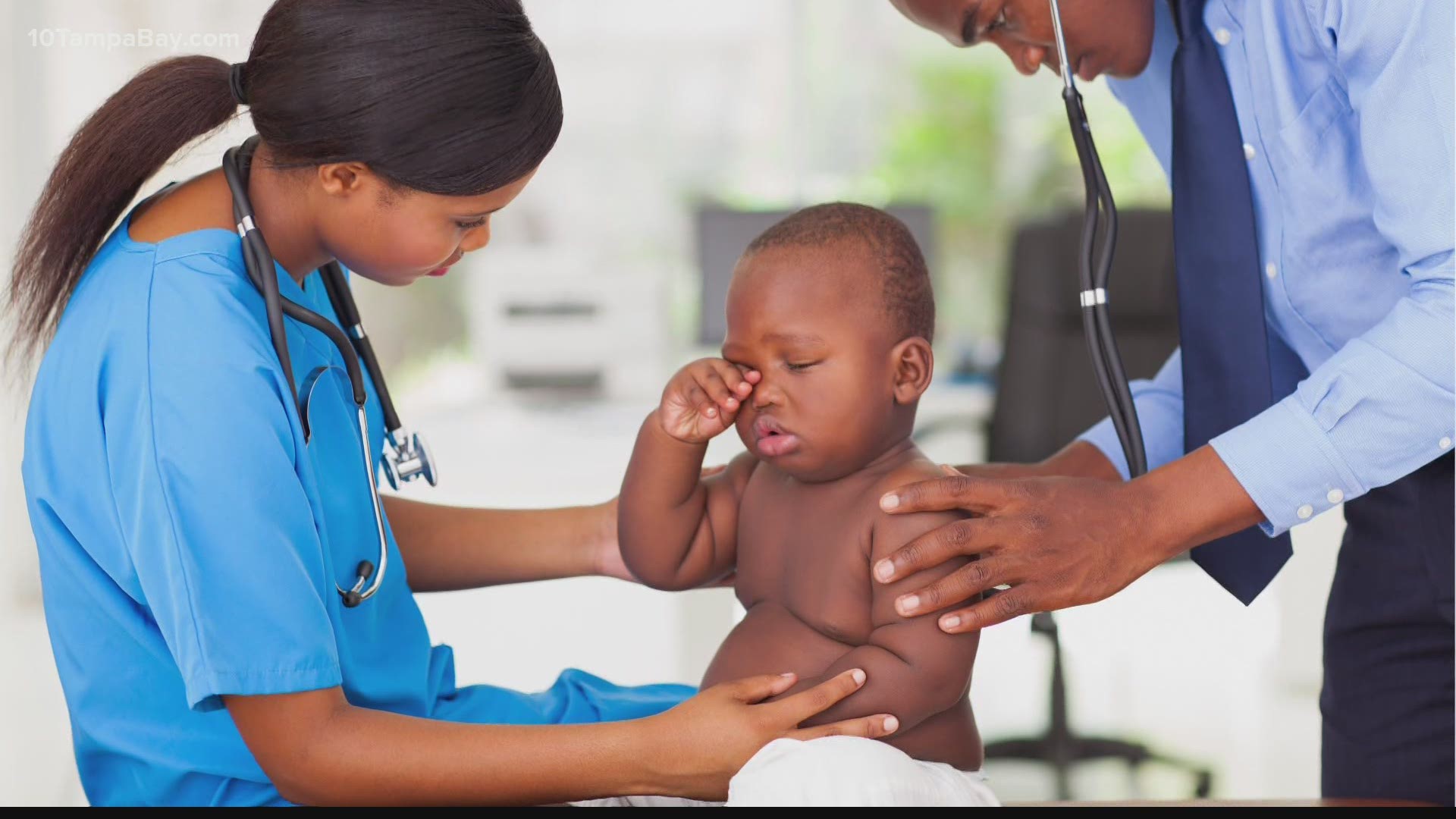 One Tampa hospital has been inundated with children sick with RSV and HPIV.