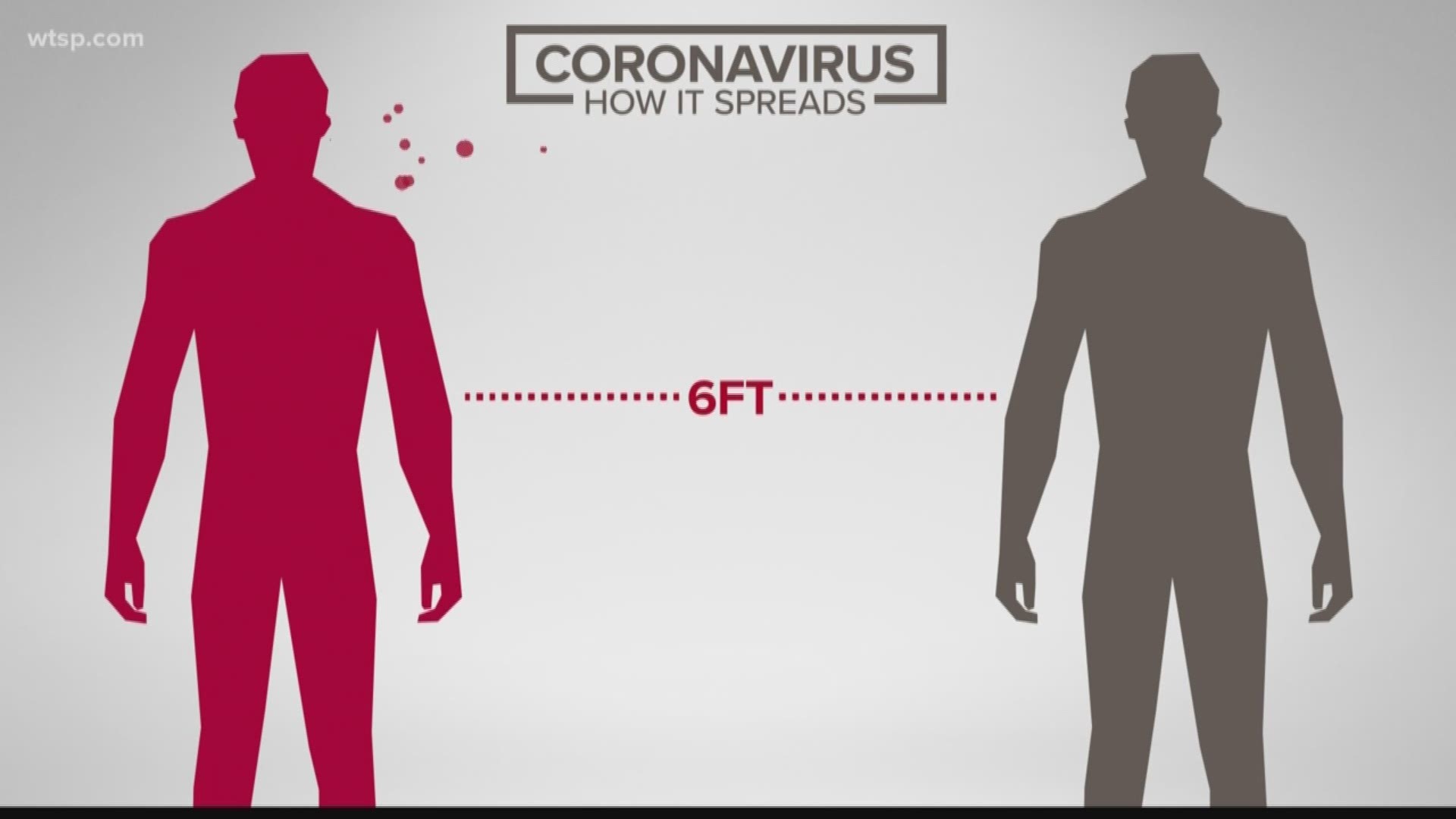 We take a closer look at how coronavirus is spread.