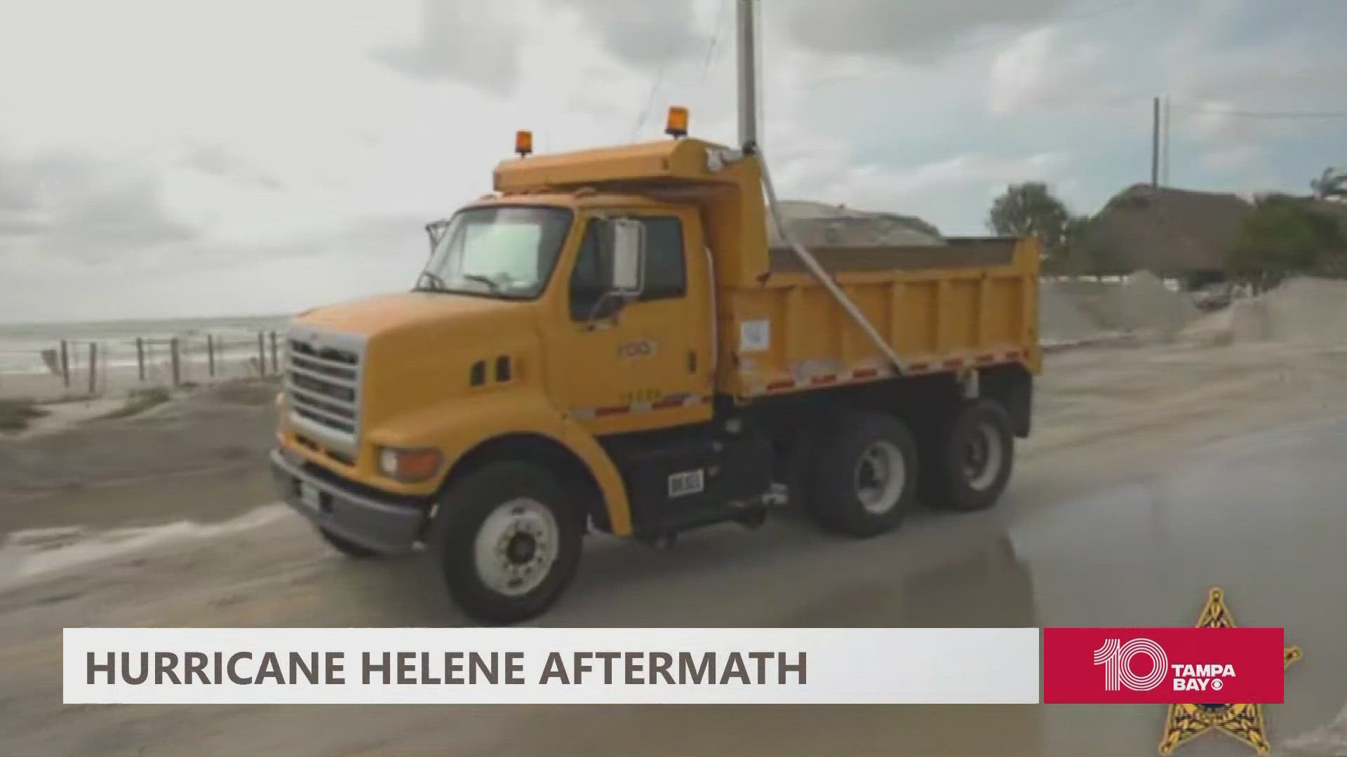 Historic storm surge caused by Hurricane Helene made it's way through many parts of Tampa Bay, including Sarasota County.