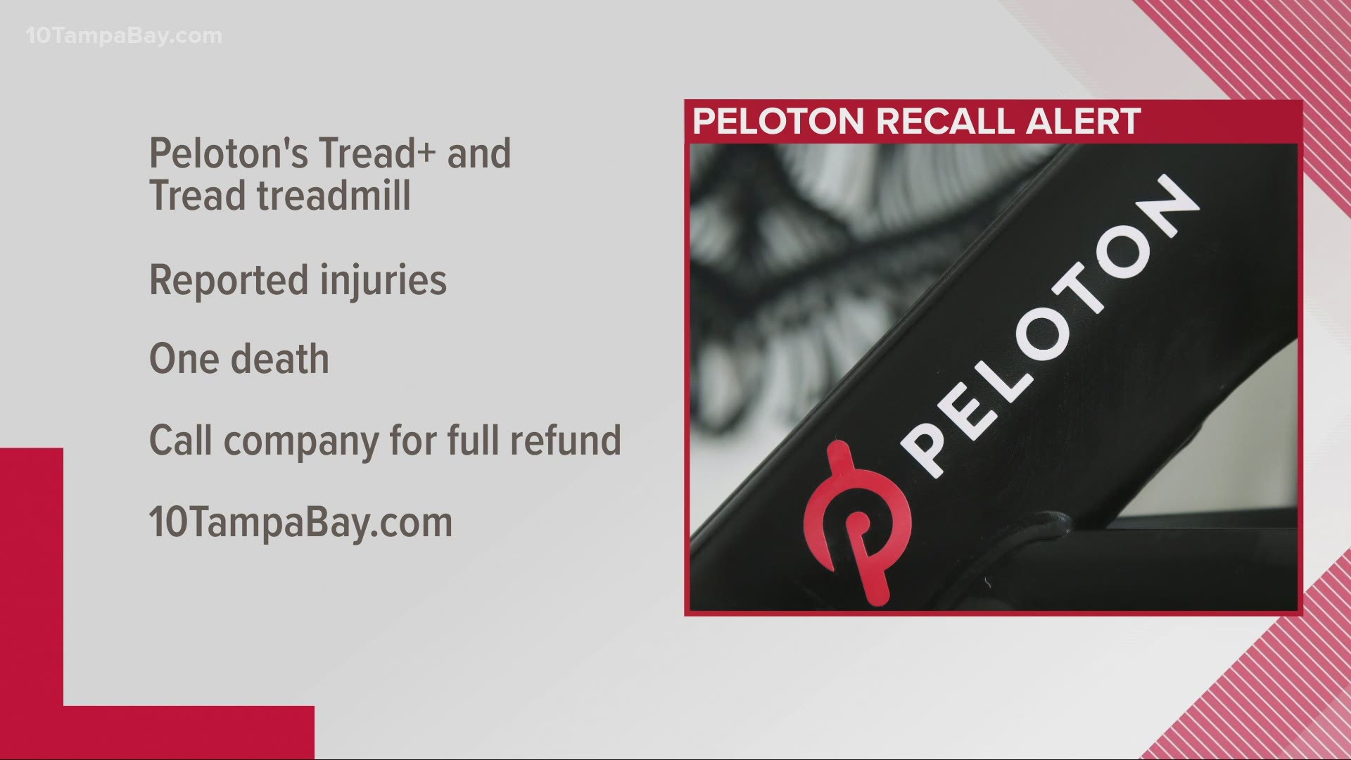 Peloton's CEO apologized for the company's initial response when safety regulators first issued a warning about the treadmills last month.