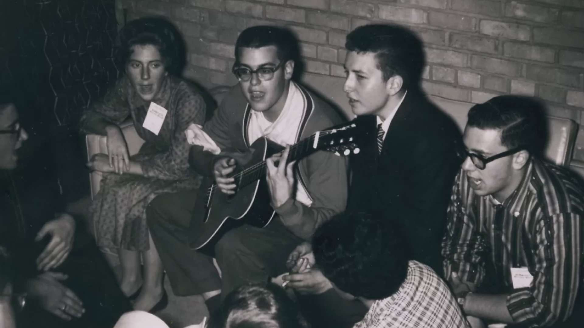 Marvin Karlins and Robert Zimmerman at the University of Minnesota