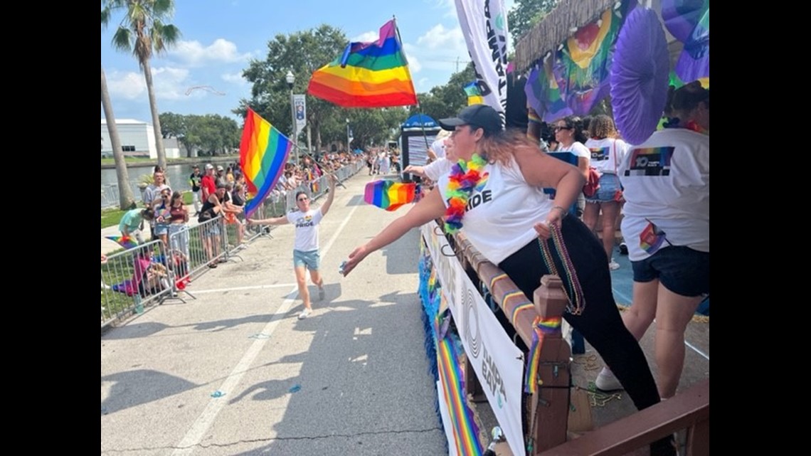 Tens of thousands celebrate St. Pete Pride’s largest parade ever