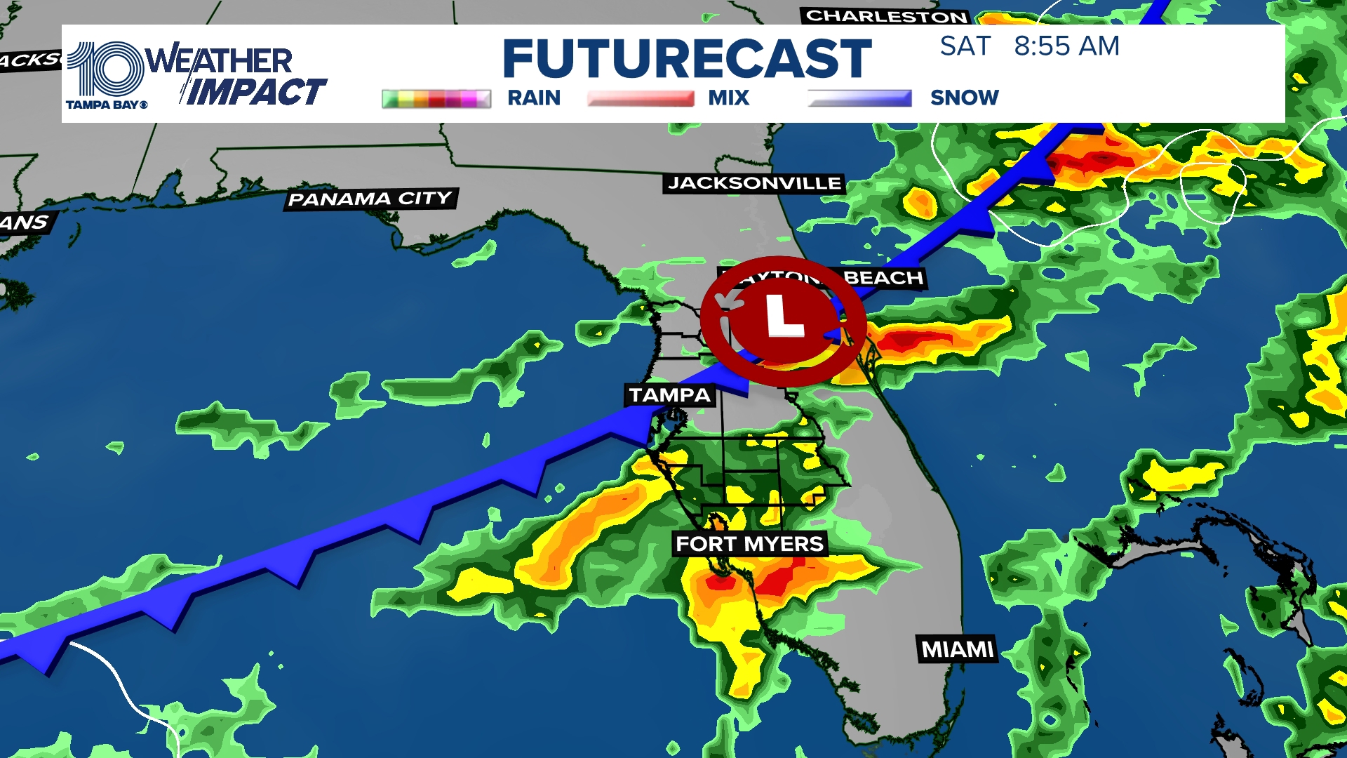 Weather Impact Alert: Rain could impact Saturday plans | wtsp.com