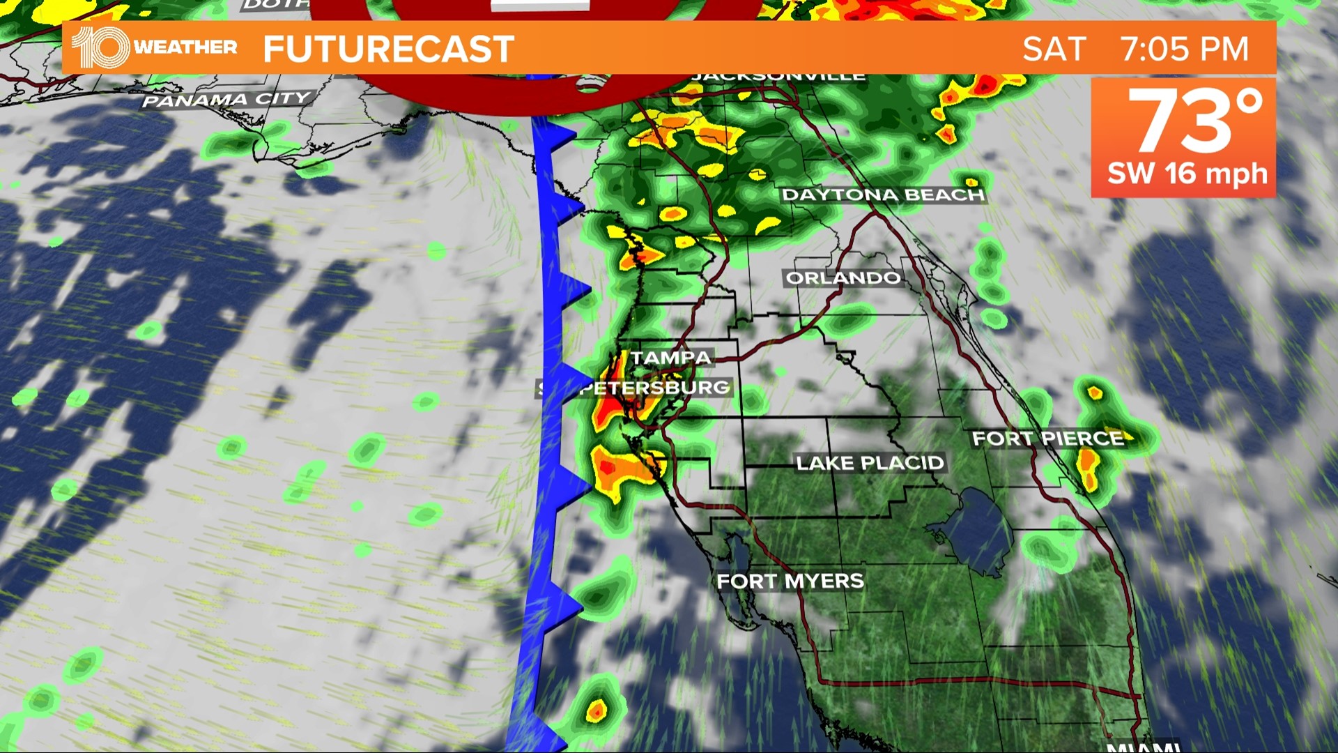 Tampa Bay severe weather risk includes high winds, tornadoes | wtsp.com