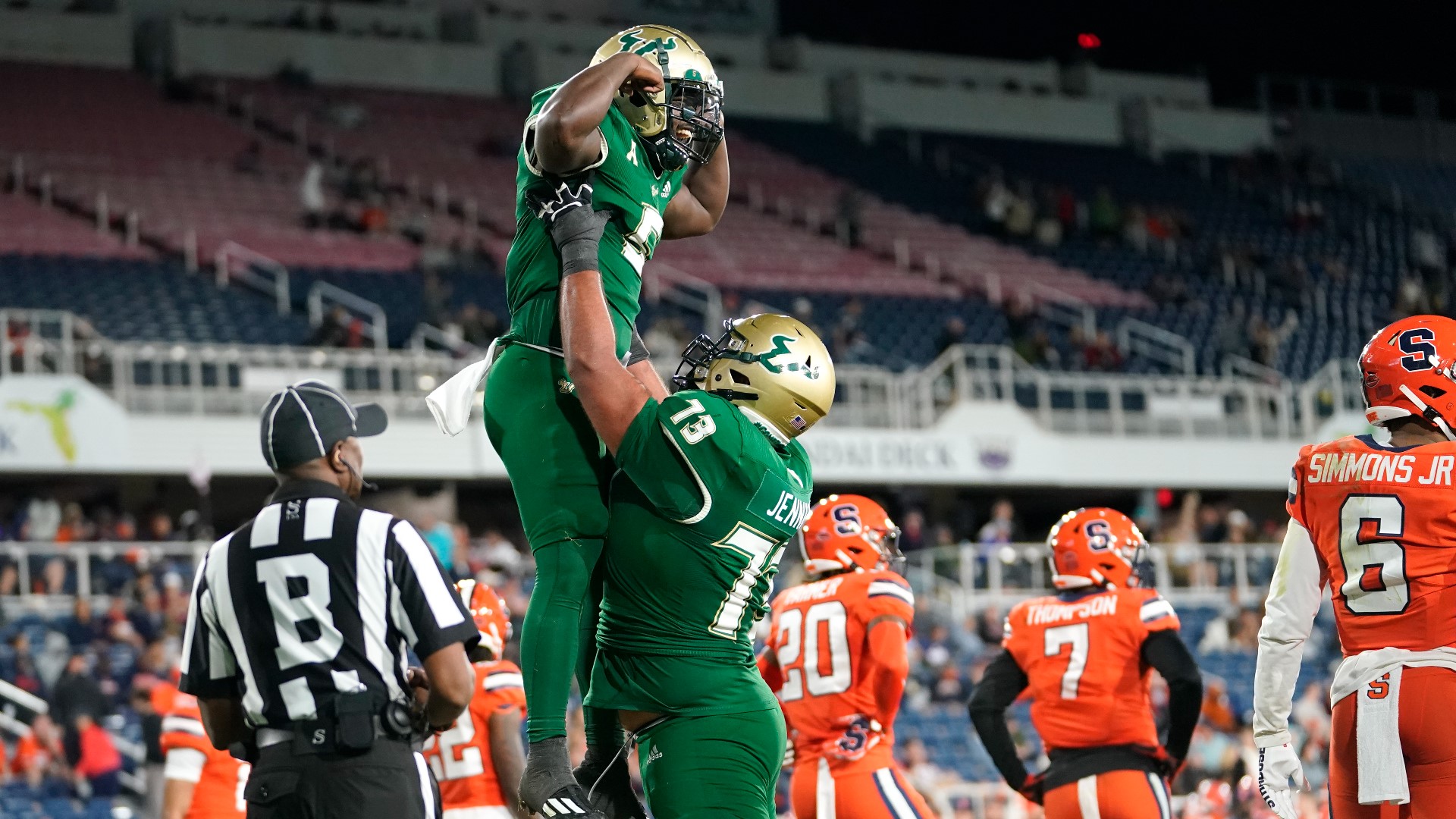 USF beats Syracuse in Boca Raton Bowl