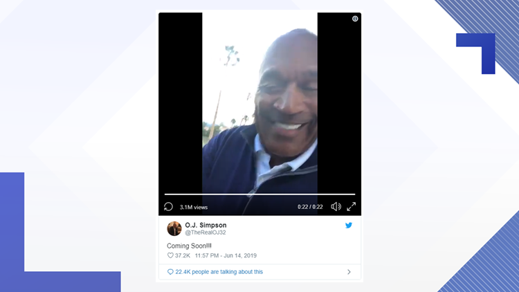 O J Simpson Joins Twitter I Ve Got A Little Getting Even To Do Wtsp Com