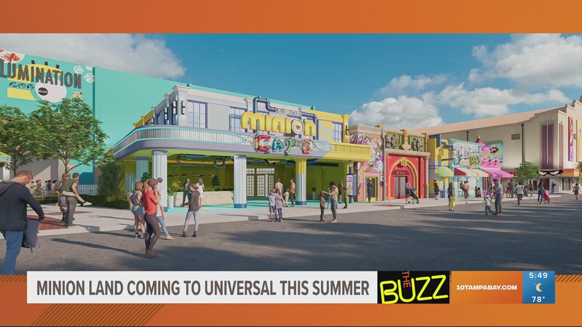 Minion Land coming to Universal Studios this summer in Orlando