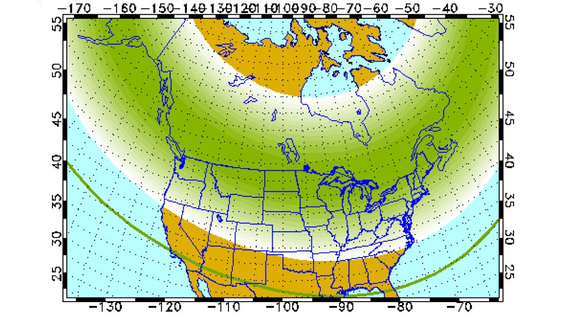 Can you see the Northern Lights in Florida?