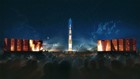 National Air and Space Museum projects 363-foot rocket on Washington Monument in honor of Apollo 11 anniversary