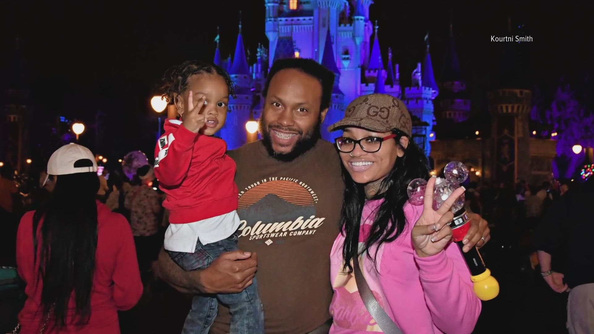 Kourtni Smith celebrated Christmas with her family in Florida at Disney World. The day was especially joyful because her doctors said she wouldn't live to see it.